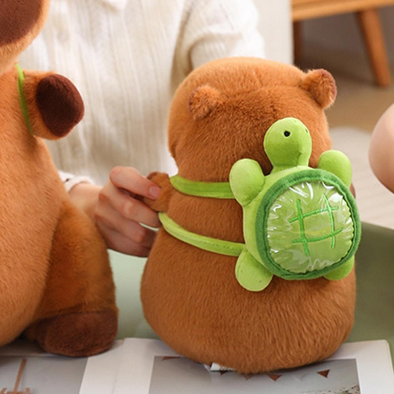 Stuffed Animal Manufacturer - Capybara Soft Plush with Backpack
