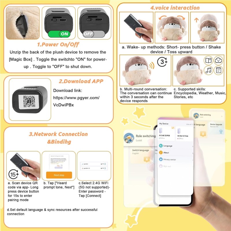 AI Plush Toy Manufacturer - ChatGPT Voice-Activated Educational