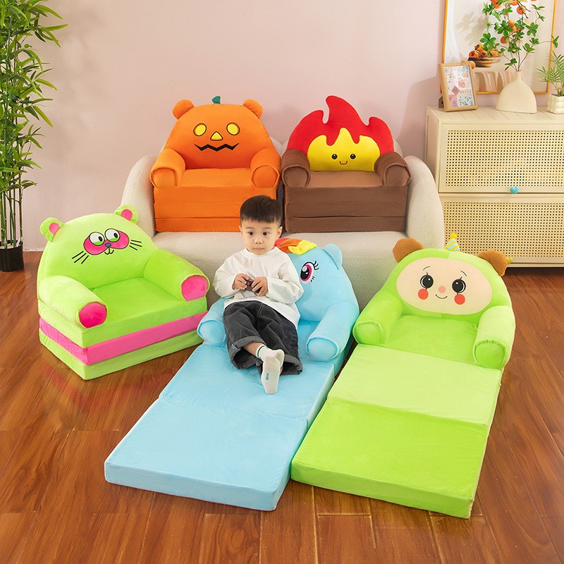 Cartoon Sofa Manufacturer - Kids Folding PP Cotton Reading Chair