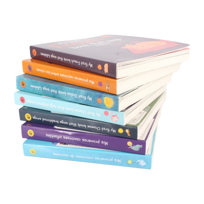 Interactive Book Manufacturer - Luxury Hardcover Touch Sound Board