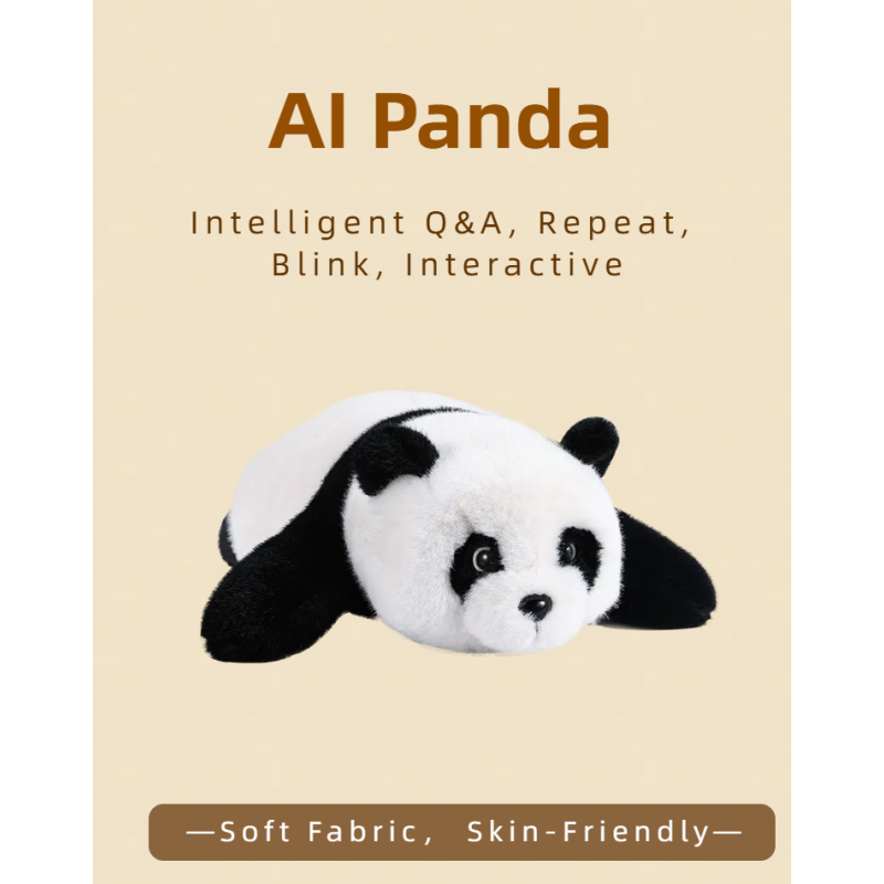 USB Charging Plush Manufacturer - 2025 Interactive Talk Back Panda