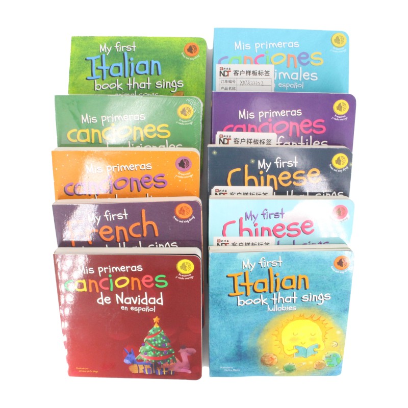 Early Learning Book Manufacturer - Music Sound Toddler Books