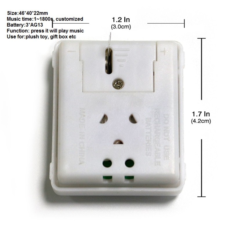 Plush Toy Module Manufacturer - Programmable Mini Sound Recorder