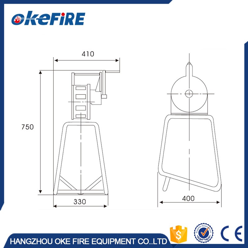 Alarm Bell Factory - Hand Crank Manual Siren