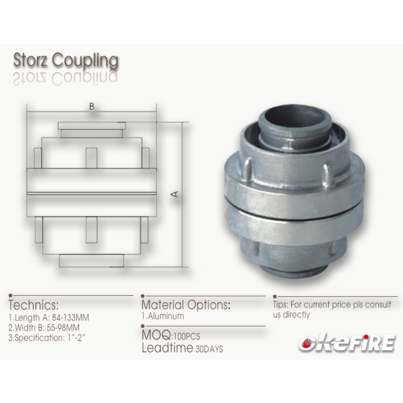 Pipe Connection Factory - Storz Type Short Tail