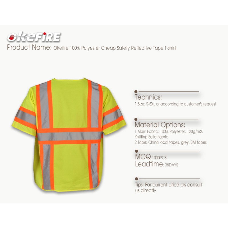 Reflective Shirt Manufacturer - Polyester Safety Tape