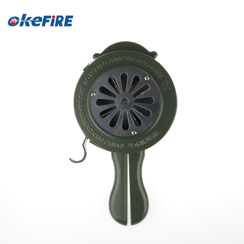 Alarm Siren Factory - Portable Hand Crank Alloy