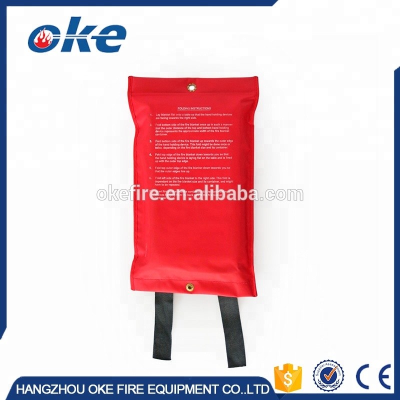 Fire Blanket Factory - 1x1m Fiberglass EN1869