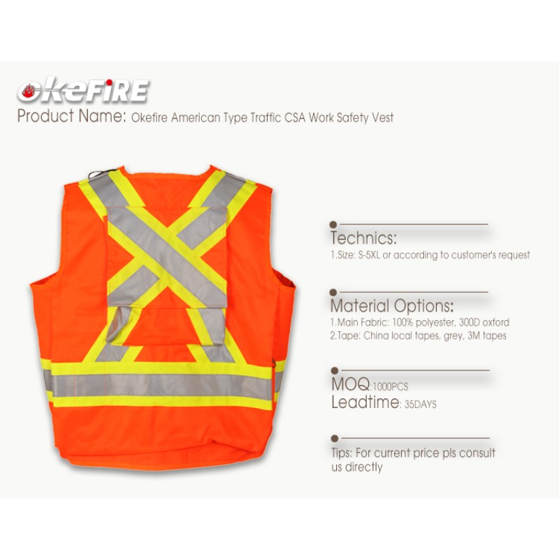Safety Vest Supplier - American Type Traffic