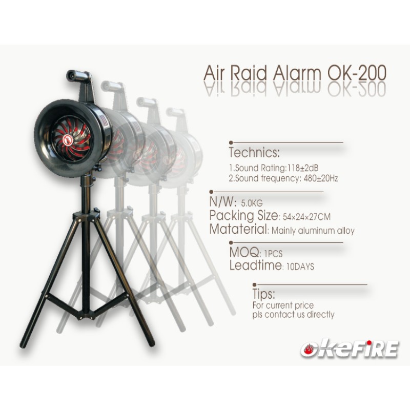 Siren Supplier - Tripod Mount Air Raid
