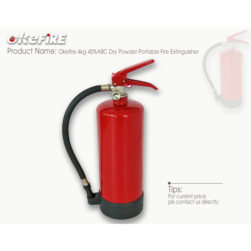 Fire Extinguisher Manufacturer - 4kg ABC Dry Powder