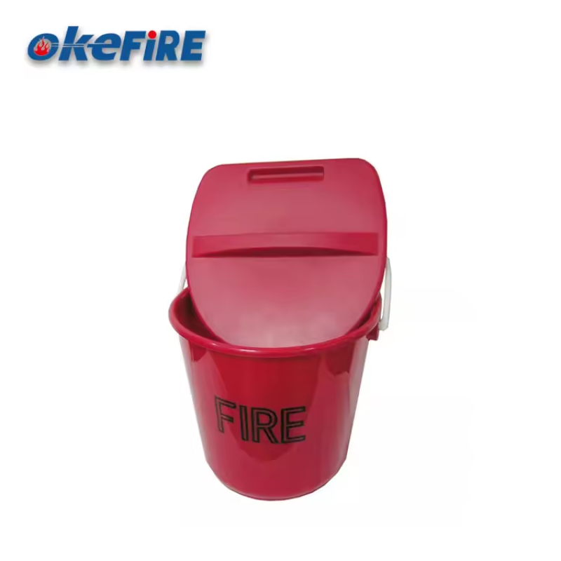 Fire Bucket Supplier - 10L Red Plastic
