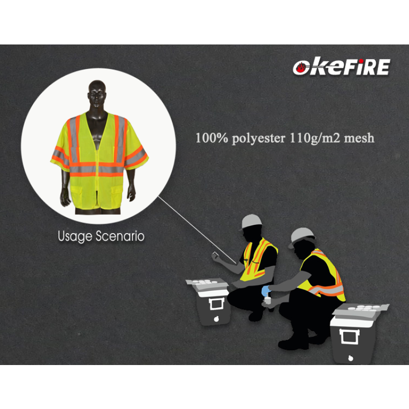 Reflective Shirt Supplier - Custom Class 3 Breathable