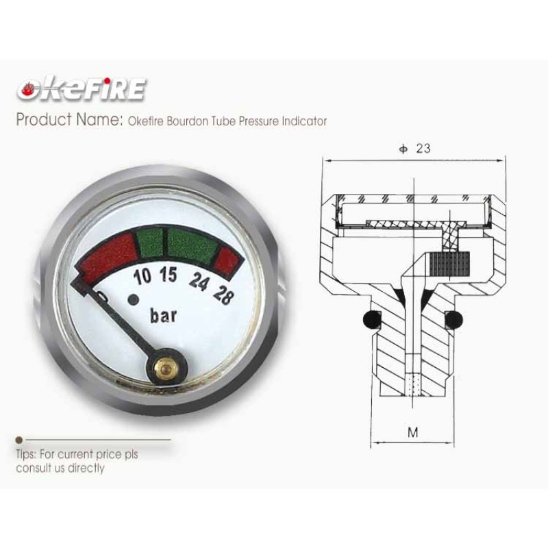 Pressure Indicator Supplier - Bourdon Tube Gauge