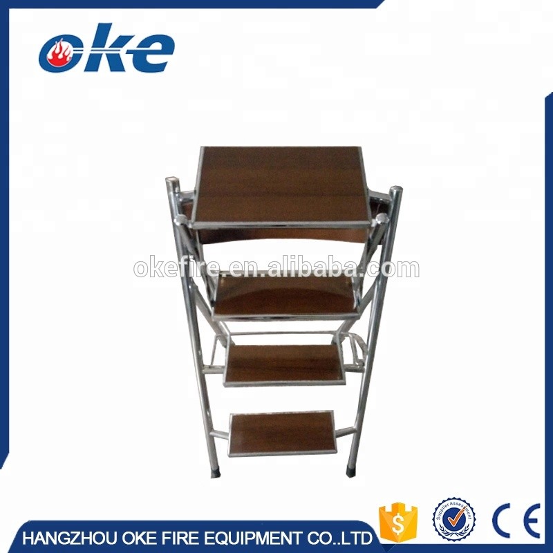 Chair Ladder Factory - Telescopic Wooden 4 Step