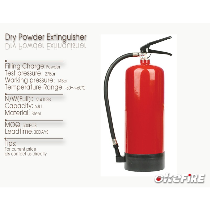 DCP Extinguisher Manufacturer - 6KG ABC Dry Powder