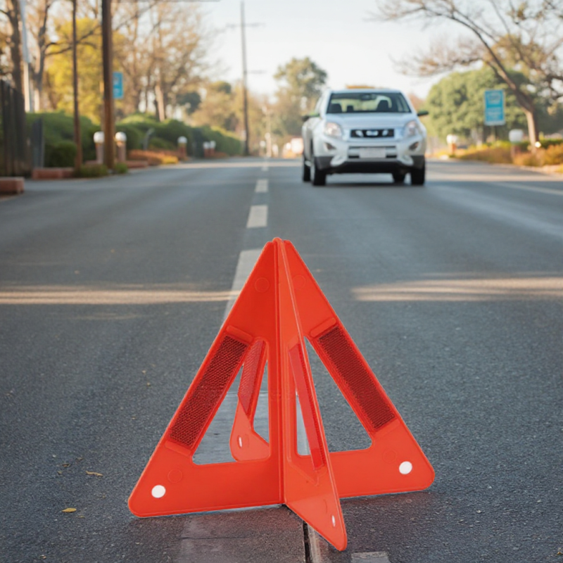Warning Triangle Supplier - Red Reflective Plastic