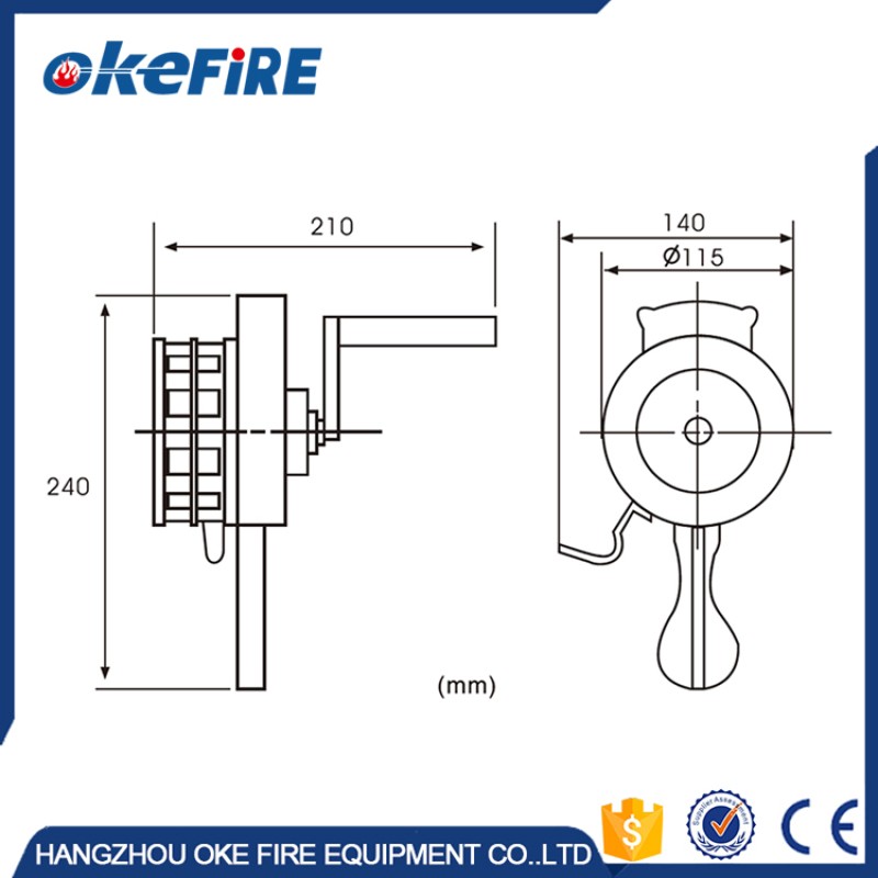 Alarm Siren Factory - Durable ABS Plastic Hand