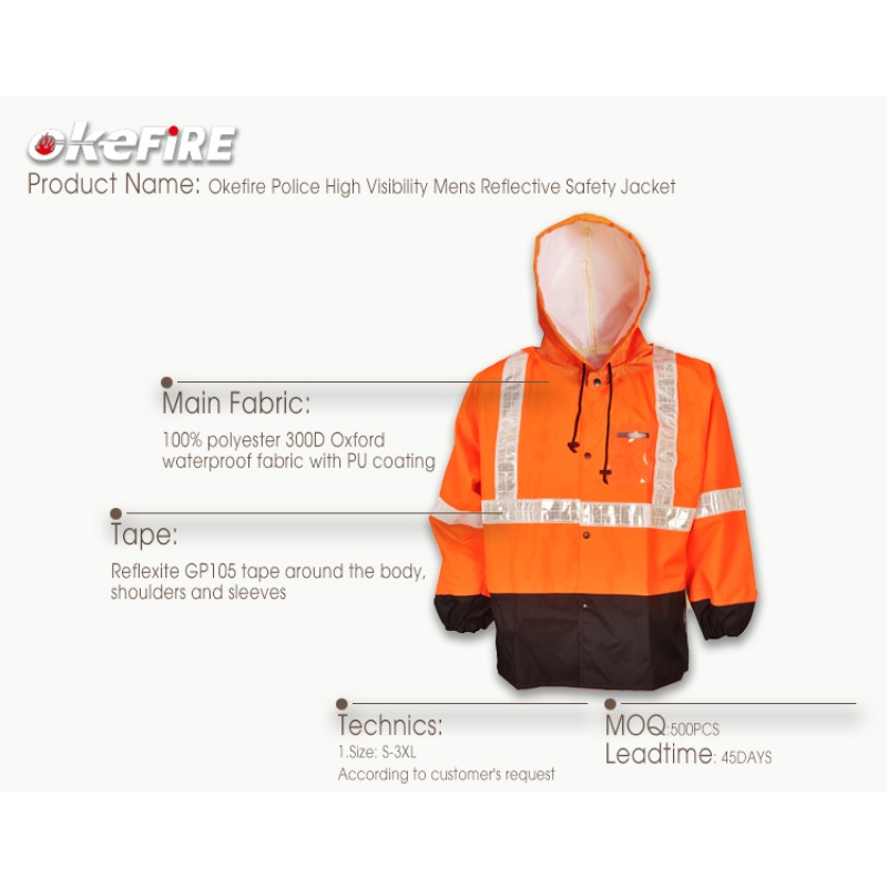 Reflective Jacket Factory - Mens Safety Cloth