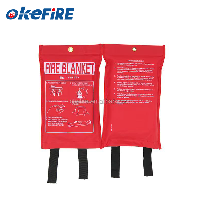 Fire Blanket Manufacturer - 1.2x1.8M Kitchen Fiberglass