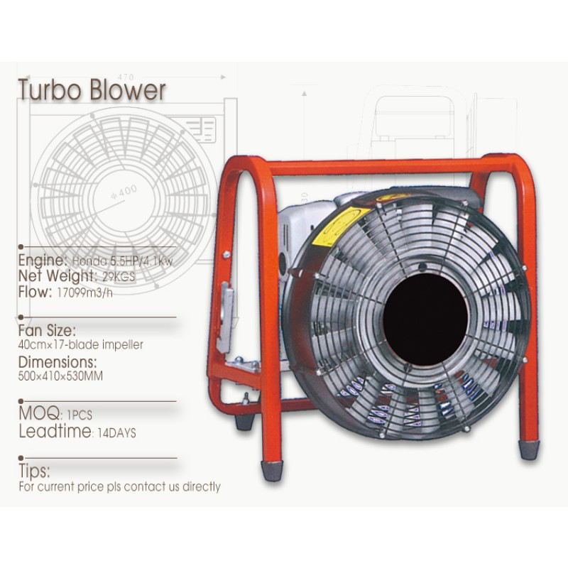 Leaf Blower Supplier - 220V Electric 5.5HP