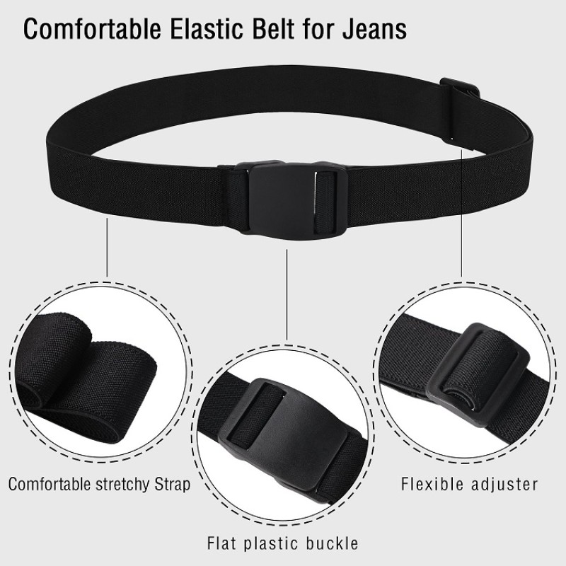Web Belt Manufacturer - Casual Elastic Stretch Quick Release