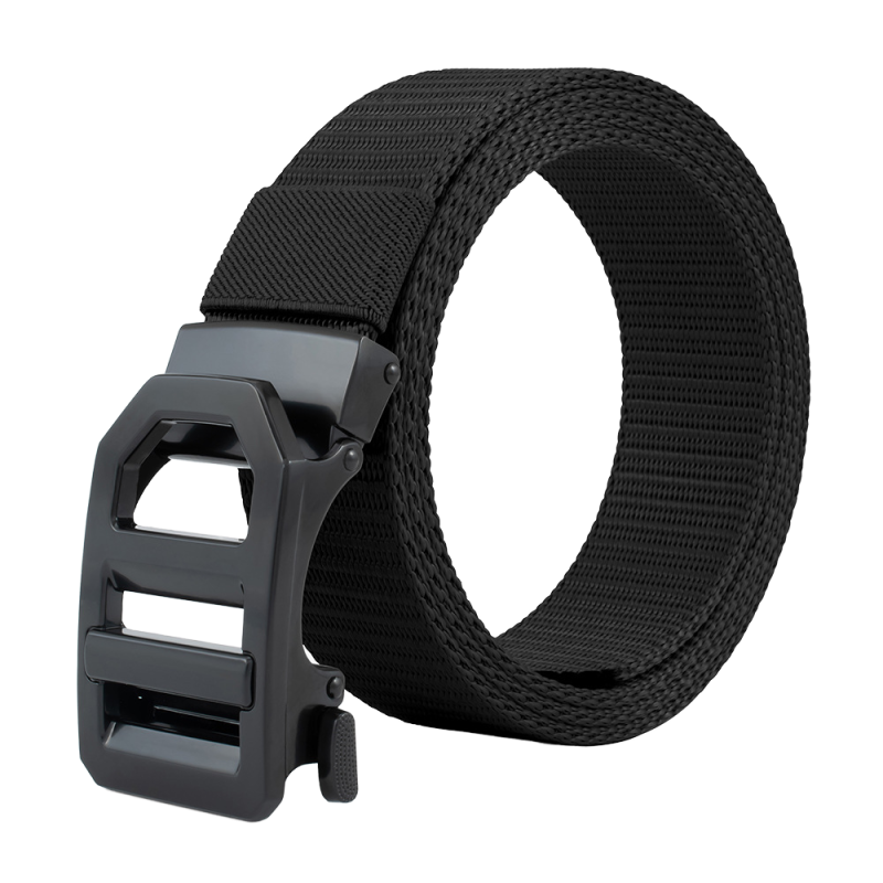 Men's Belt Manufacturer - Casual Fabric Automatic Toothless Buckle