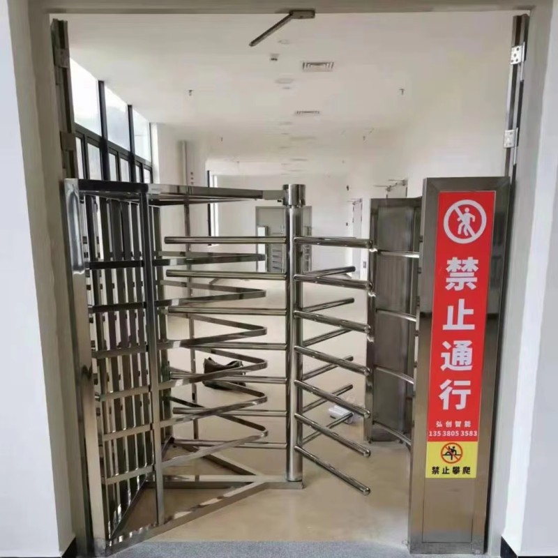 Single Direction Turnstile Factory - Half Height Secure Access