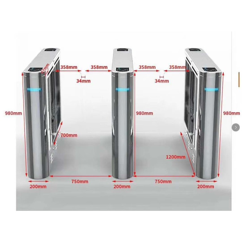 Waterproof Swing Barrier Manufacturer - Face Recognition QR