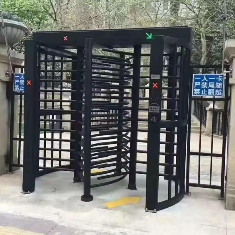 Full Height Turnstile Factory - Powder Coated RFID
