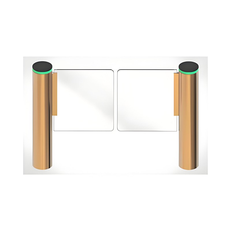 Swing Turnstile Supplier - Slim Pedestal Building Lobby