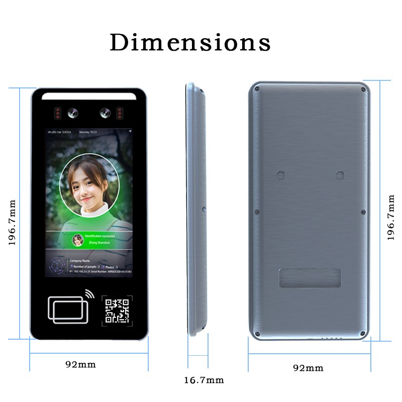 Face Recognition Terminal Supplier - 5 Inch Turnstile Door Lock