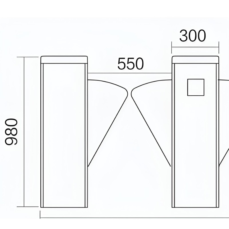 Swing Barrier Gate Manufacturer - 304 Stainless Steel Voice