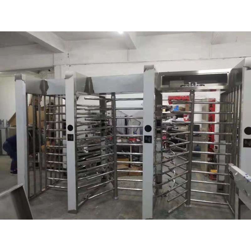 Full Height Turnstile Factory - Facial QR Code Reader