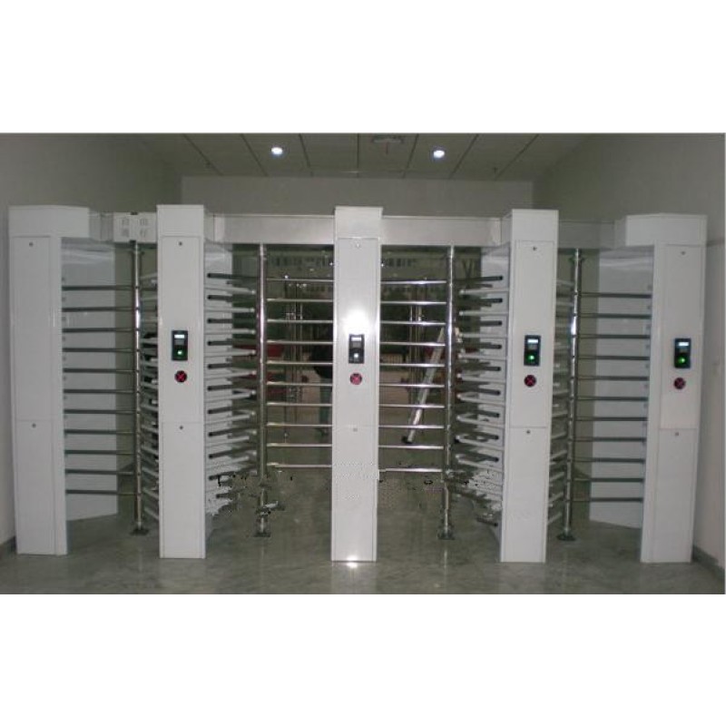 Full Height Turnstile Factory - Facial QR Code Reader