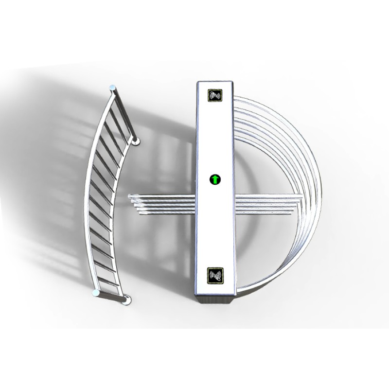 Access Control Door Manufacturer - Smart Half Height Turnstile