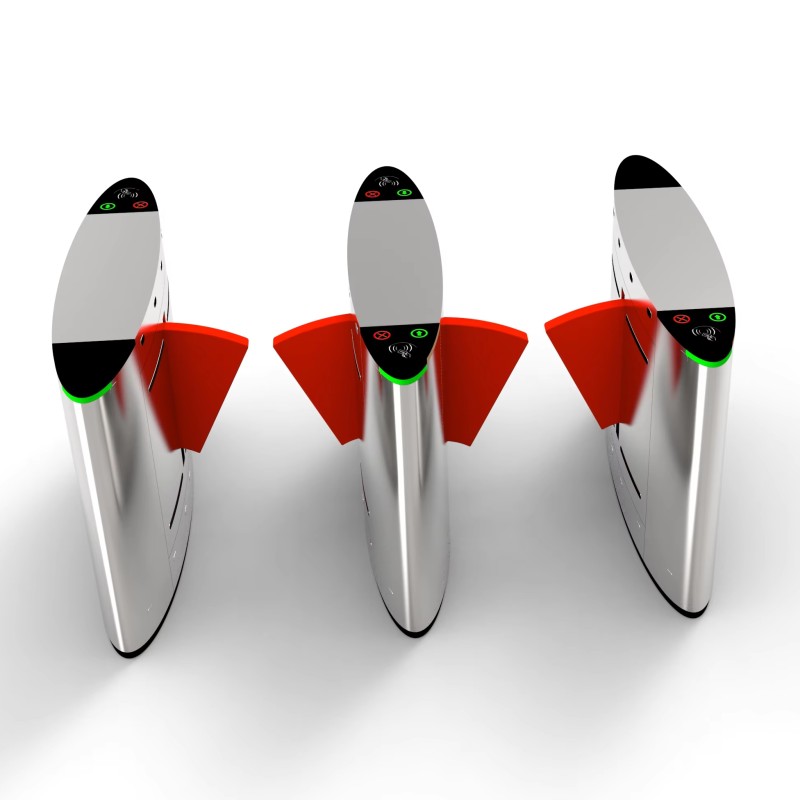 Acrylic Wing Turnstile Supplier - Luxury Commercial Residential