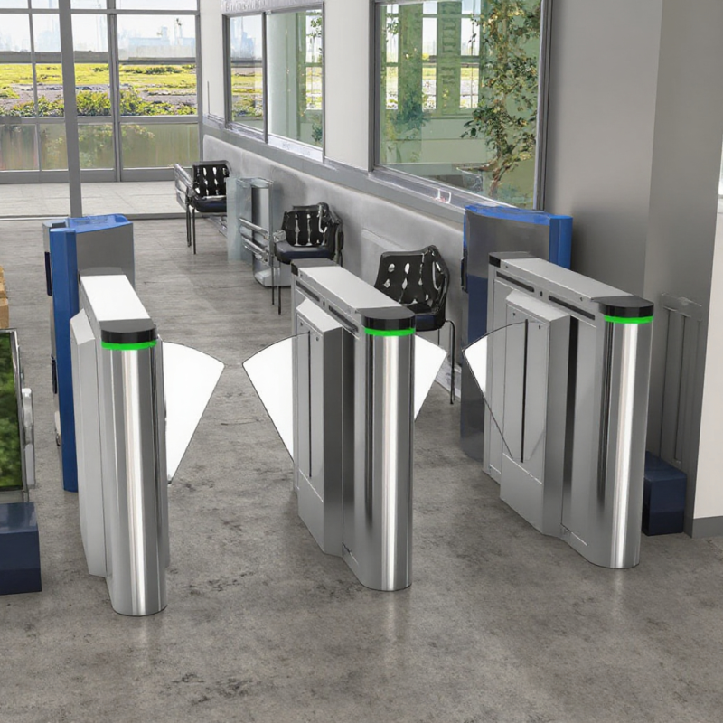 Swing Barrier Gate Factory - Stainless Steel Pedestrian