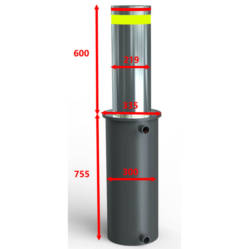 Road Bollard Manufacturer - 219mm Anti Collision Automatic