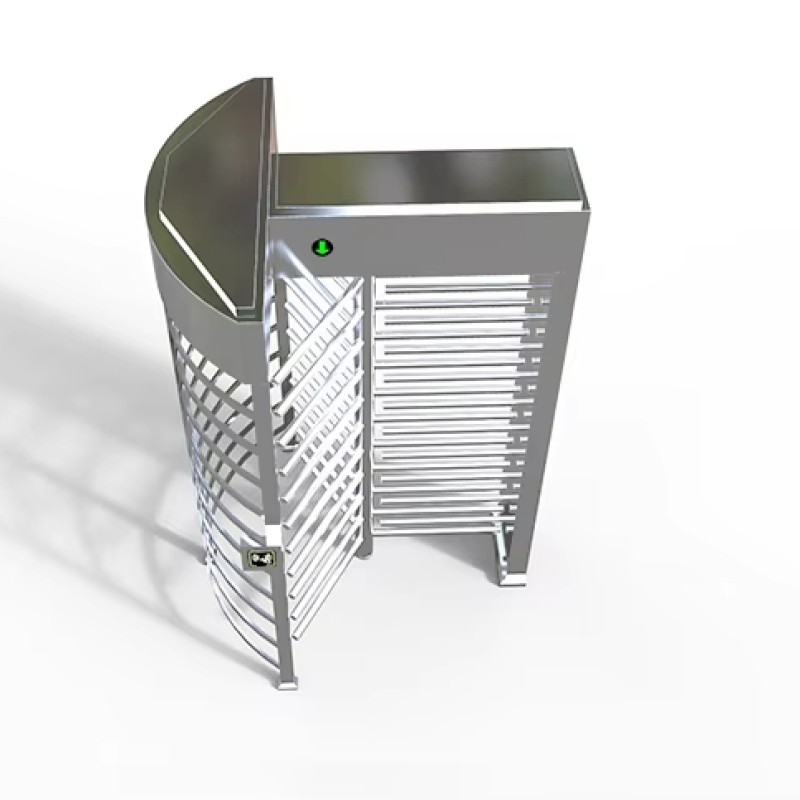 Security Turnstile Supplier - Powder Coated Biometric