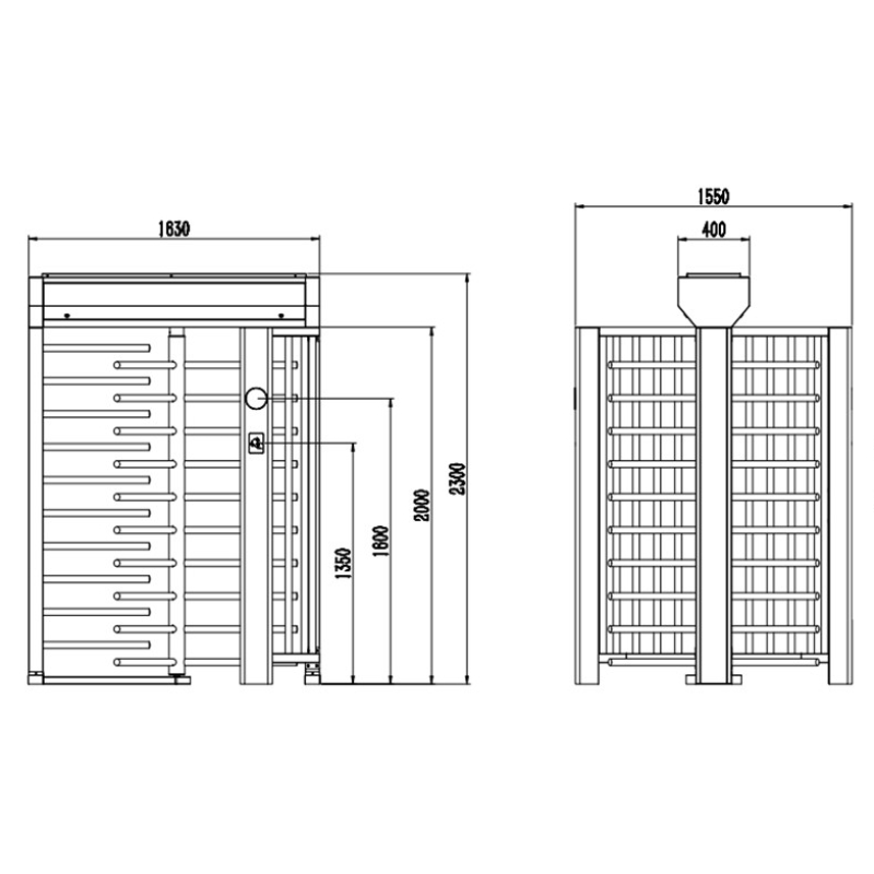 Stainless Steel Turnstile Supplier - 316 304 Waterproof Factory