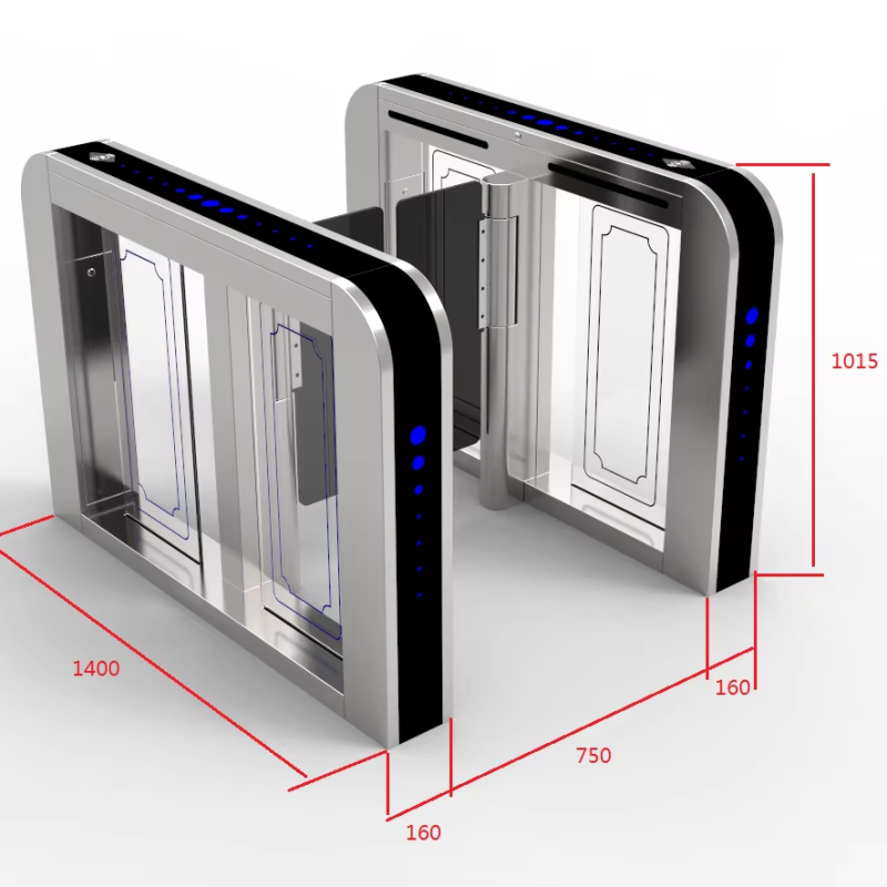 Swing Barrier Gate Factory - High Speed Biometric Access