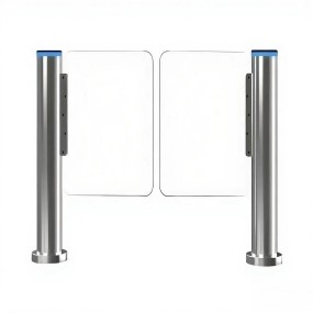 Swing Turnstile Supplier - Slim Pedestal Building Lobby