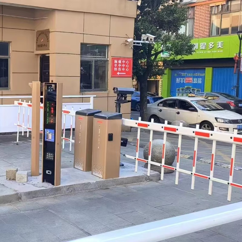 License Plate Recognition Factory - Automatic Gate Security