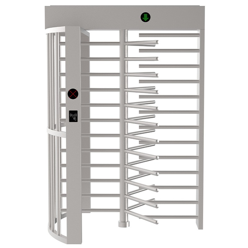 Turnstile Gate Manufacturer - Black Full Height Gym