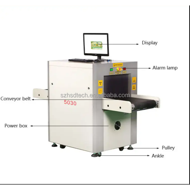 Baggage Scanner Manufacturer - Small Size X-ray Cargo Hotel