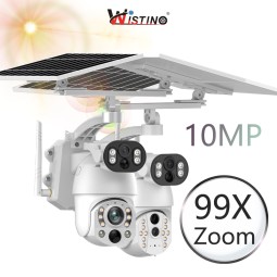Solar Security Camera Supplier - 10MP 99X Zoom Auto Tracking