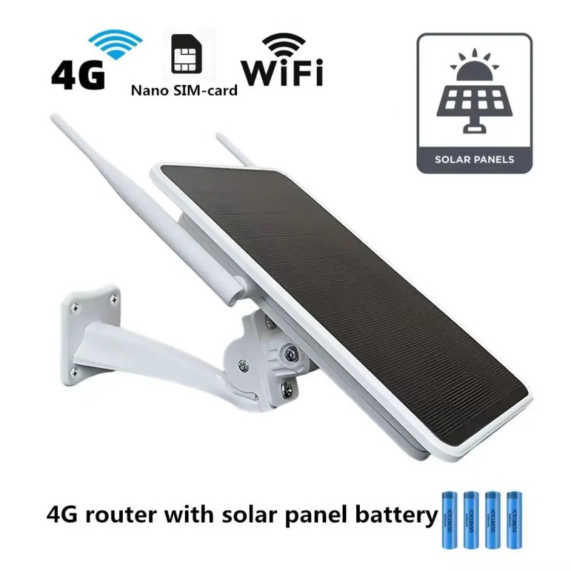 Outdoor Router Supplier - IP66 Waterproof Dual Solar Panel