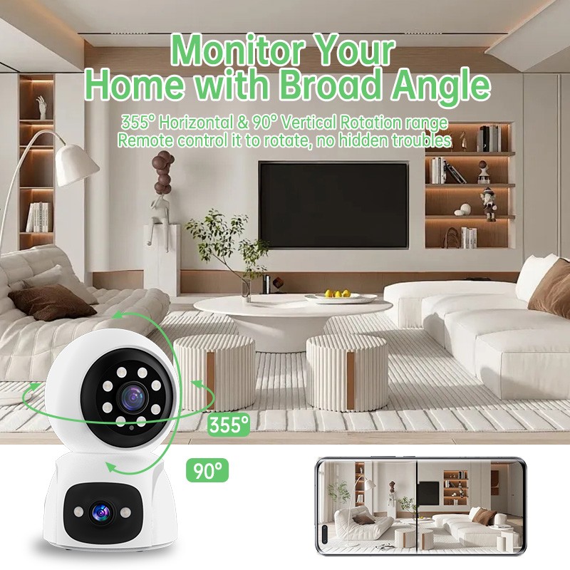 Pet IP Camera Supplier - 3K Wireless Two Way Voice Recording