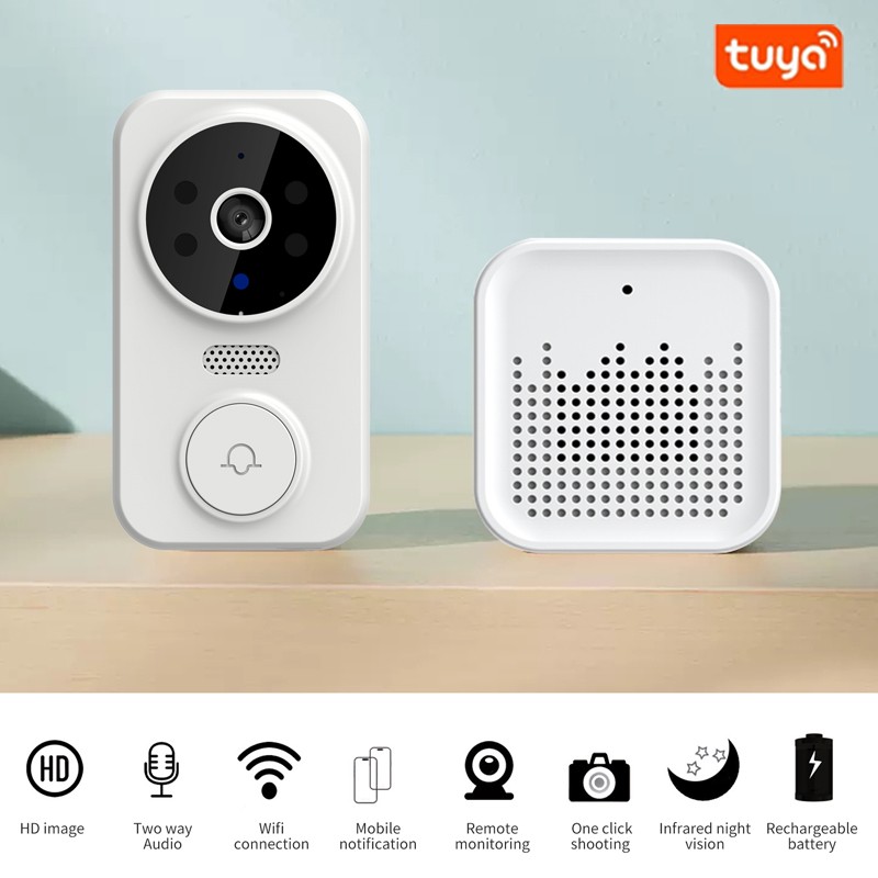 Wireless Doorbell Supplier - Tuya Smart WiFi Video Intercom